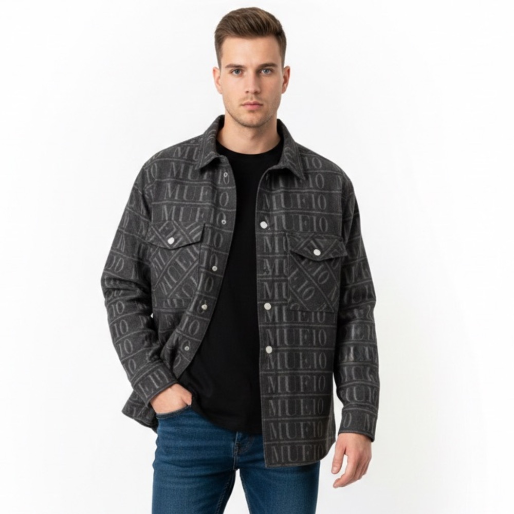 🔥🔥🔥 MUF10  lumber overshirt monogram
 Jacket, size M